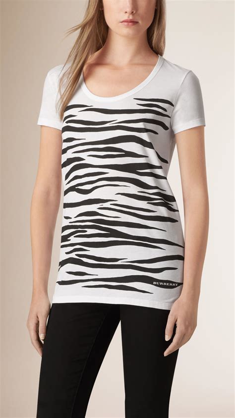 burberry zebra t shirt